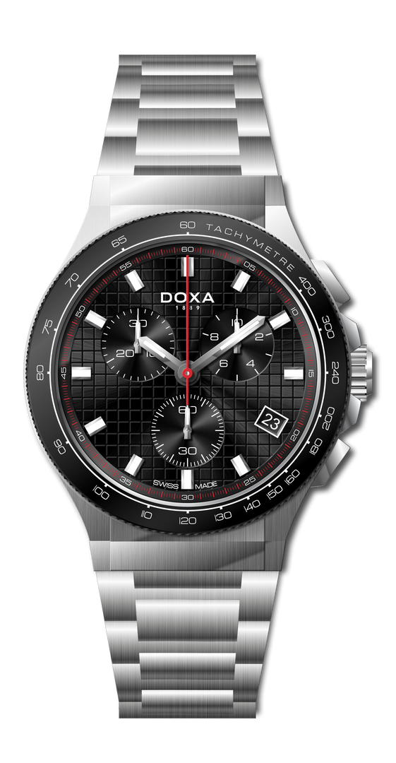 DOXA 167.10.101.10 D-Sport Tachymeter Karóra – Image 1
