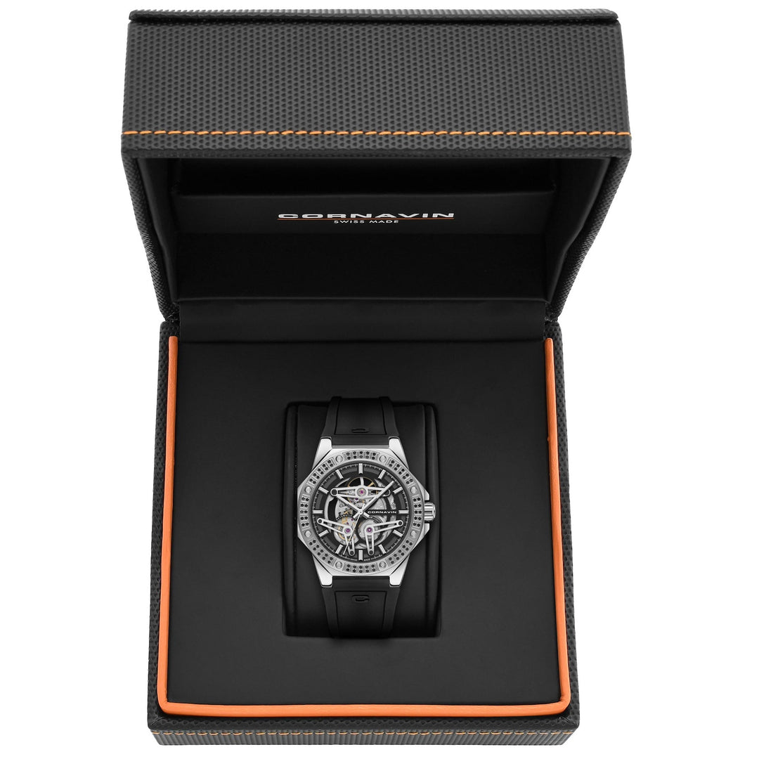Cornavin SK.01.D.B Downtown Skeleton Automatic DIAMOND EDITION Karóra