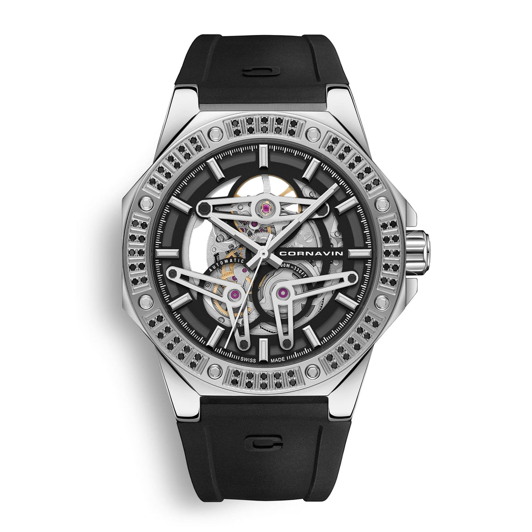 Cornavin SK.01.D.B Downtown Skeleton Automatic DIAMOND EDITION Karóra