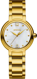 Kép betöltése a Galériamegjelenítőbe, DOXA 510.35.056.30 Blue Stone Lady Karóra – Image 1