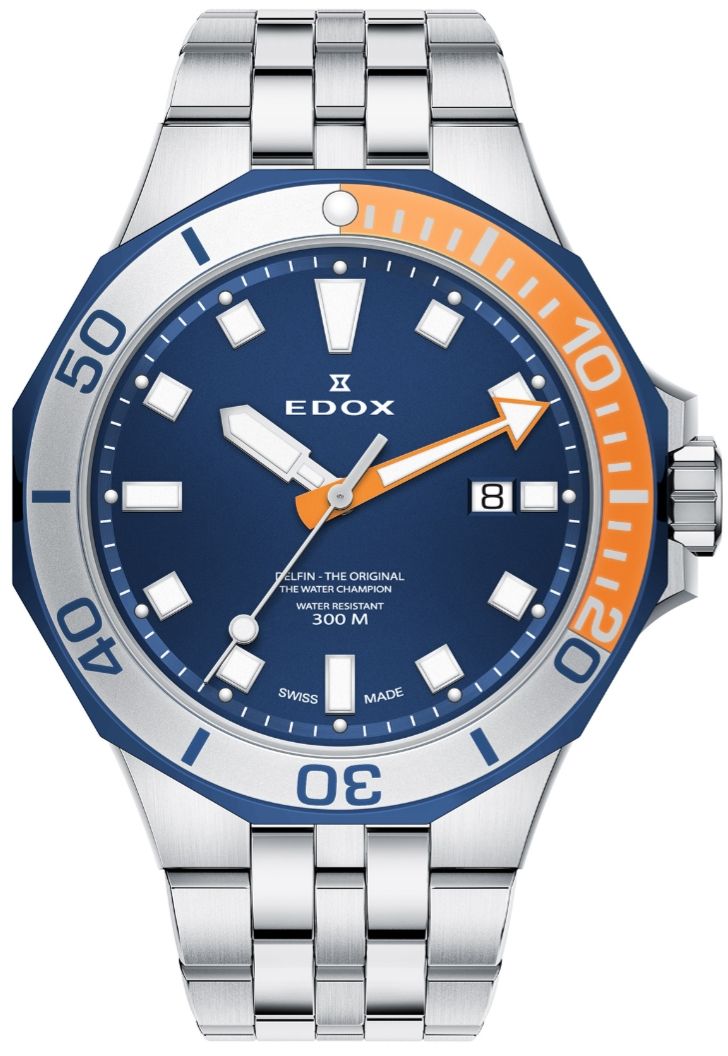EDOX 53015 357BUOM BUIN Delfin Karóra