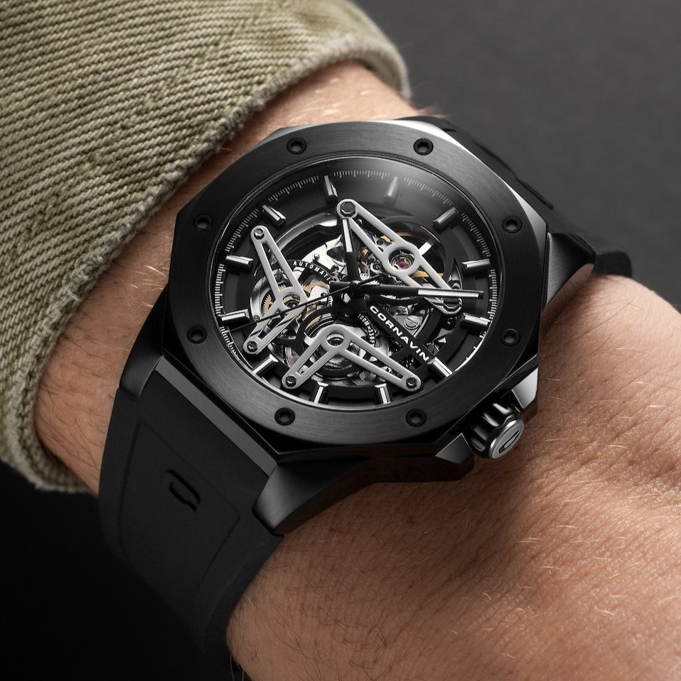 CORNAVIN SK.04.R Downtown Skeleton Automatic Karóra