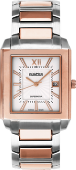 Kép betöltése a Galériamegjelenítőbe, ROAMER 936856 47 23 90 Supernova Rectangular Karóra – Image 1