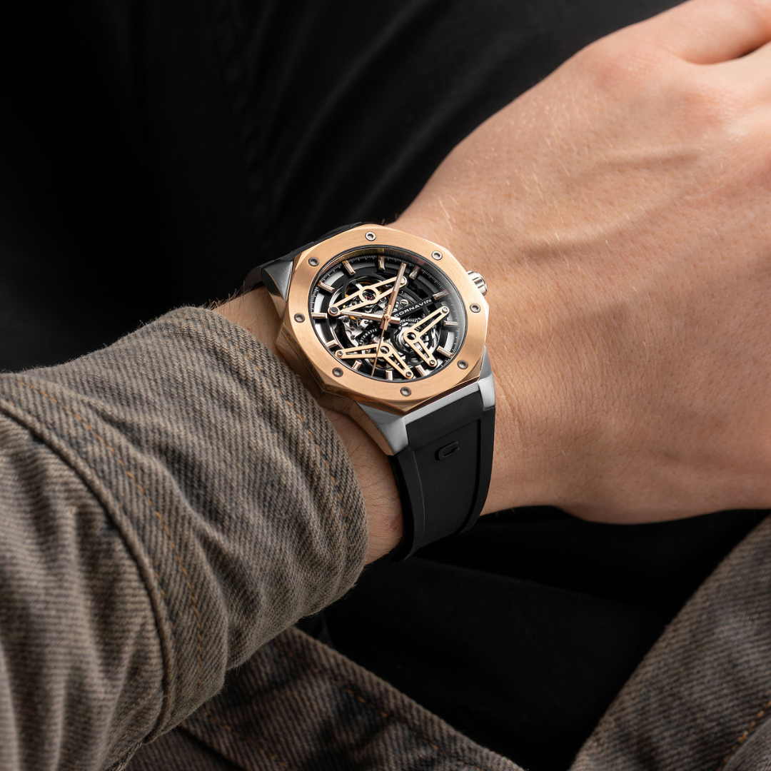 CORNAVIN SK.02.R Downtown Skeleton Automatic Karóra