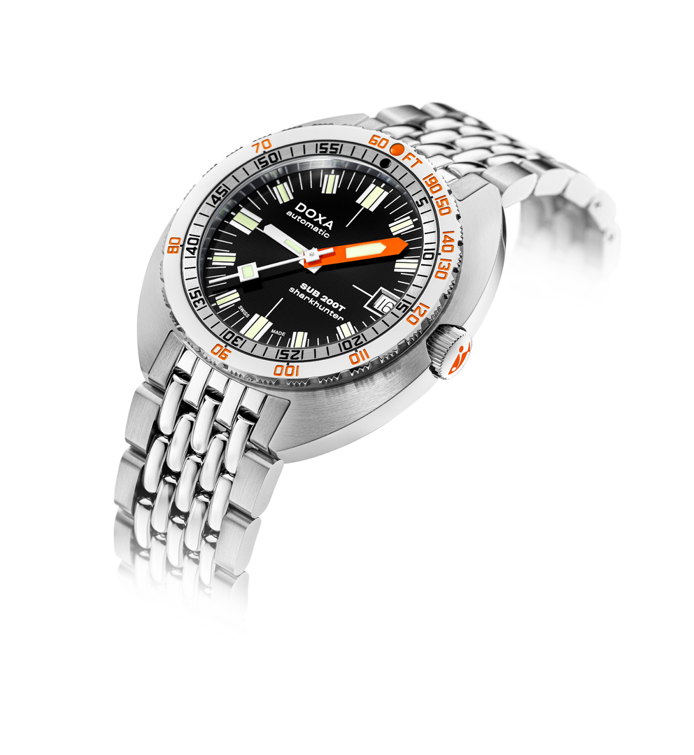 DOXA SUB 804.10.101.10 SUB 200T Sharkhunter Karóra