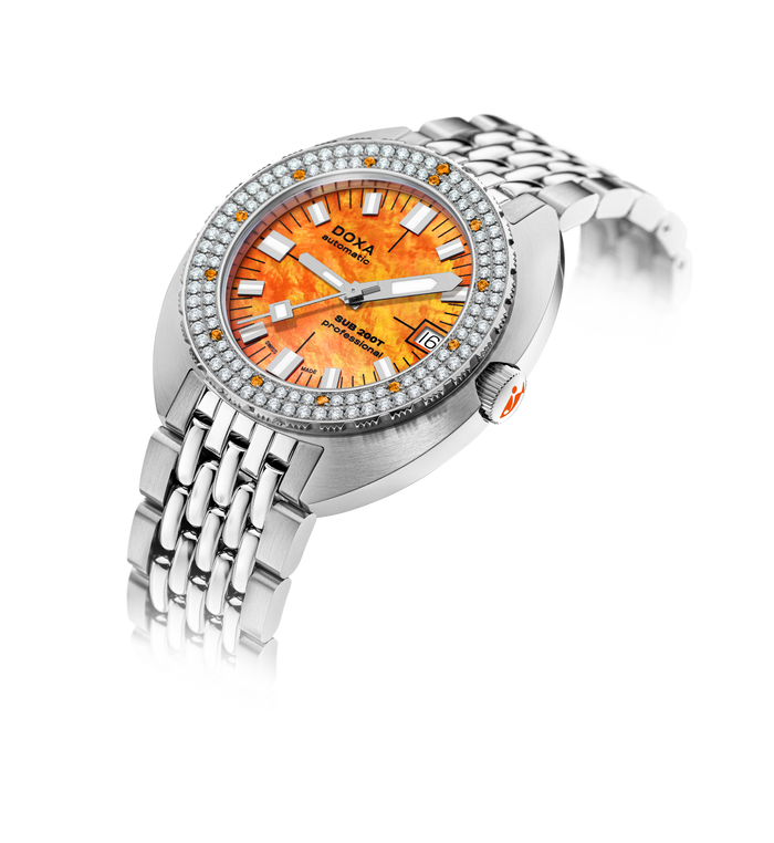 DOXA SUB 804.10D.351.10 200T Diamonds Professional Karóra