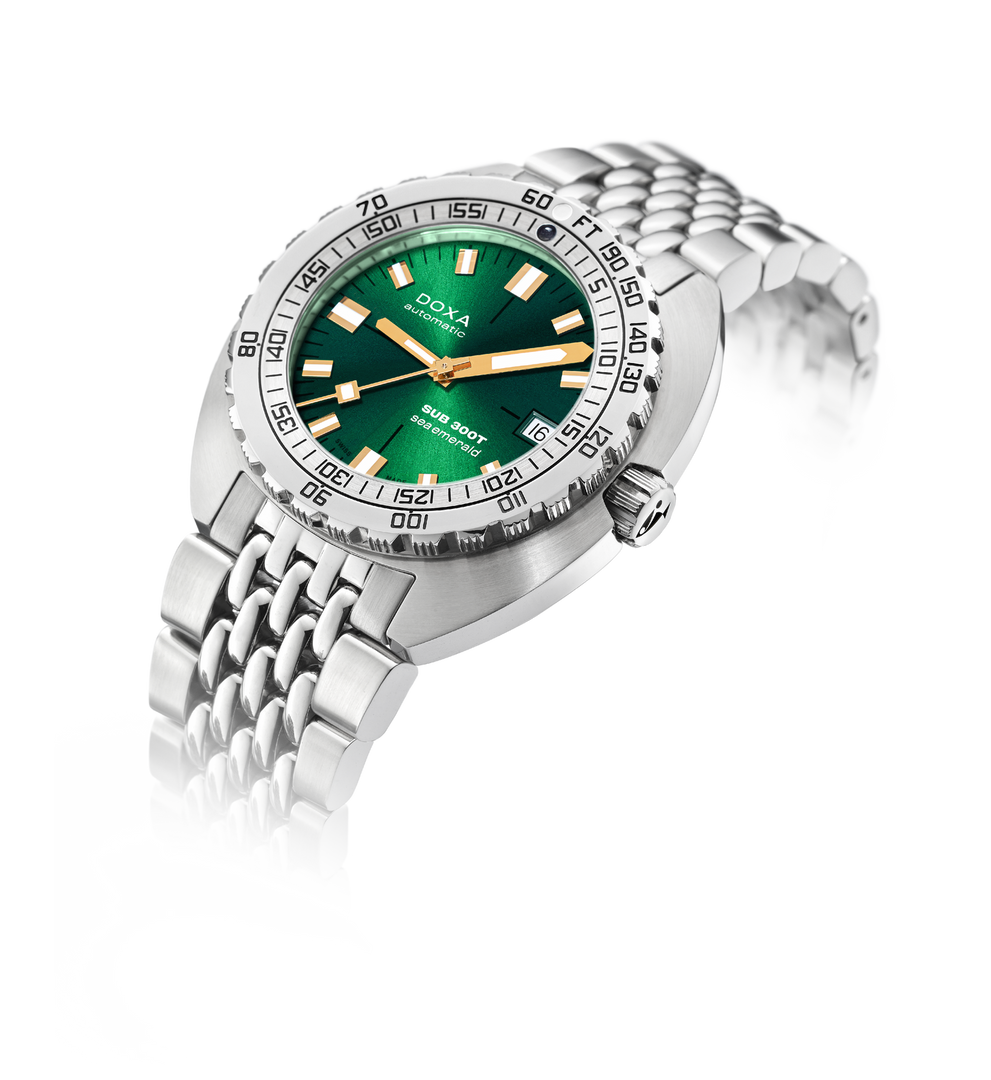 DOXA SUB 840.10.131.10 SUB 300T Sea Emerald Karóra