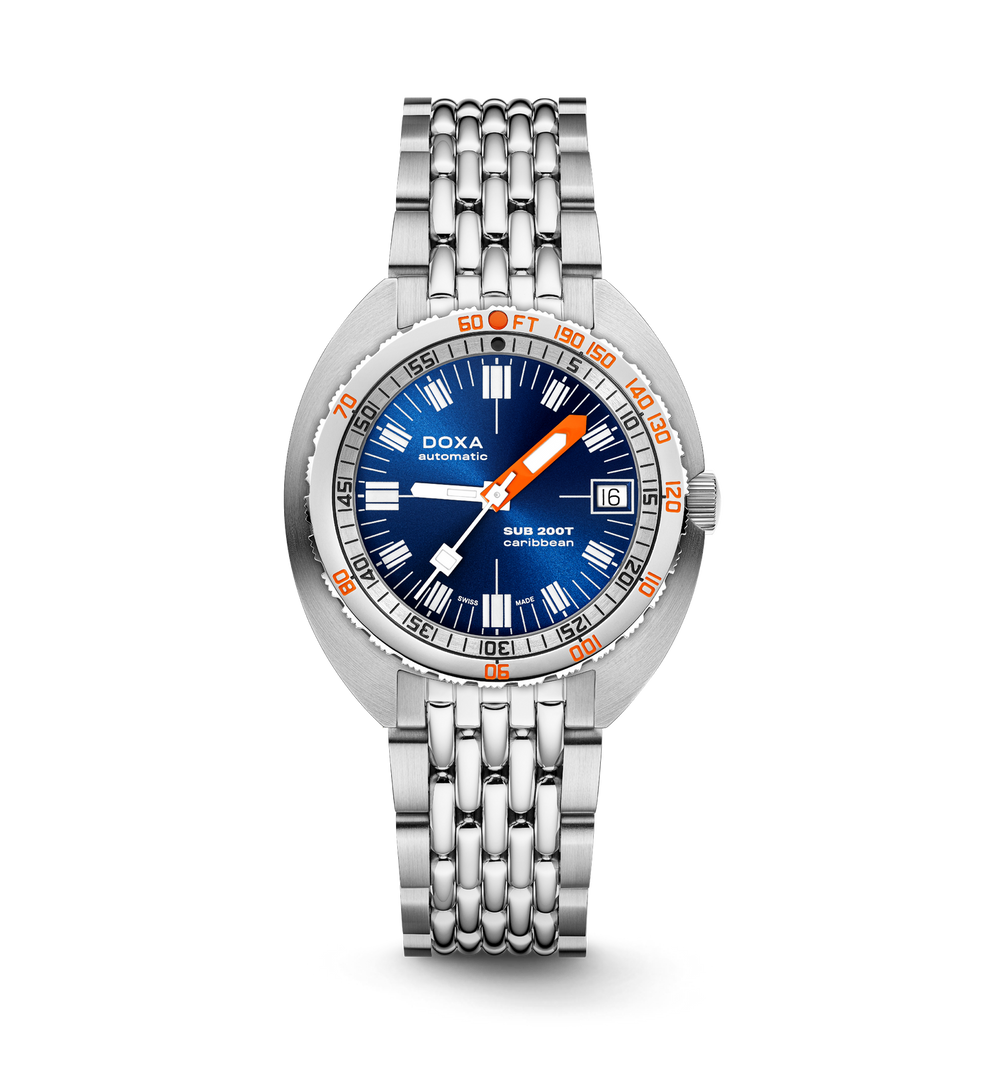 DOXA SUB 804.10.201S.10 SUB 200T Caribbean Karóra
