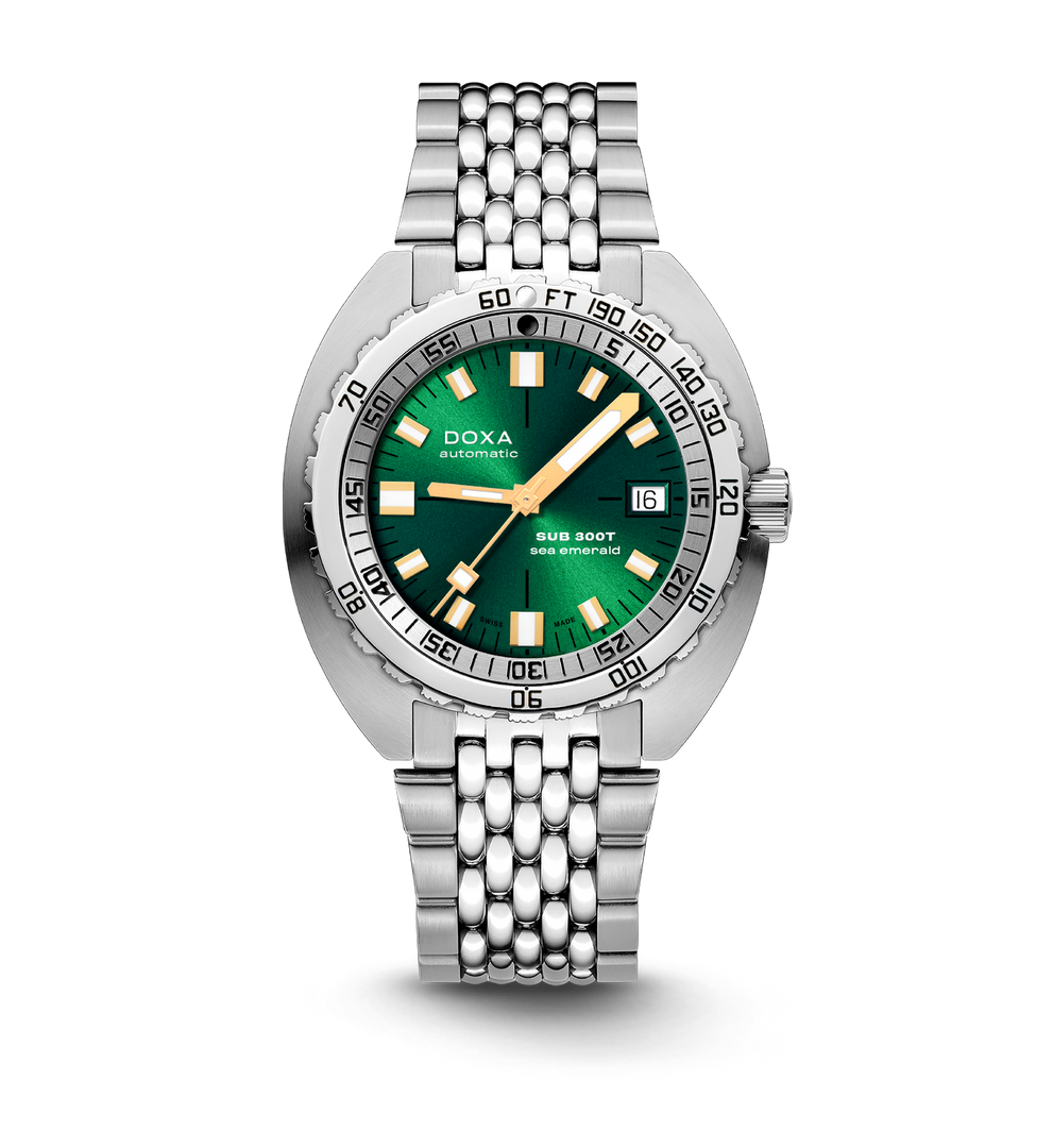 DOXA SUB 840.10.131.10 SUB 300T Sea Emerald Karóra