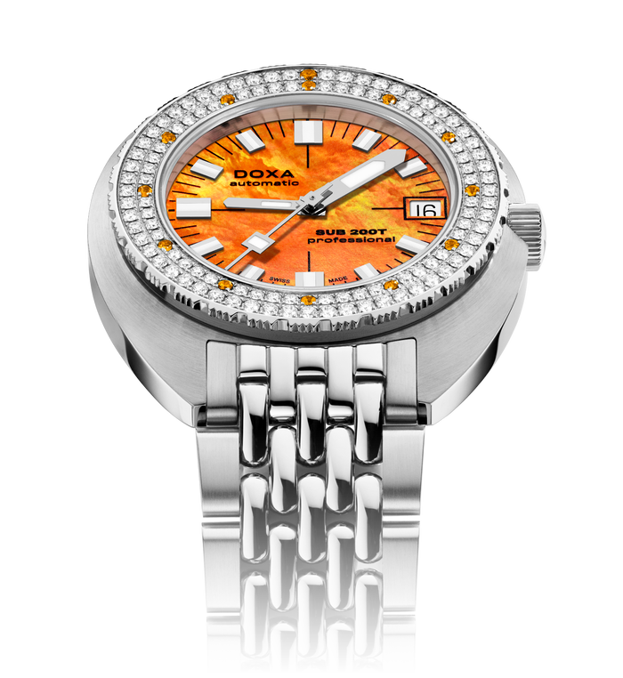 DOXA SUB 804.10D.351.10 200T Diamonds Professional Karóra
