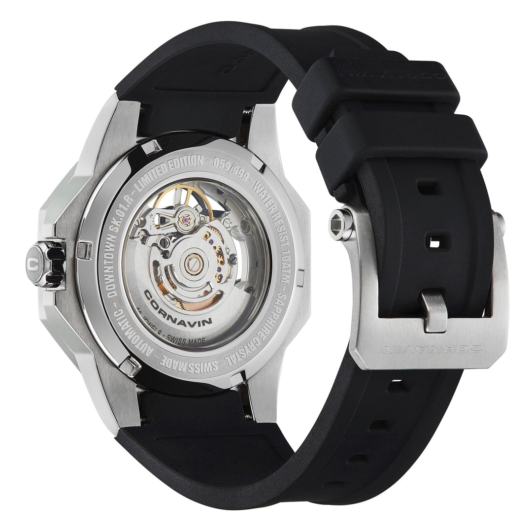 CORNAVIN SK.01.R Downtown Skeleton Automatic Collection Karóra
