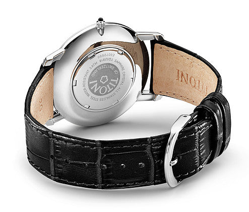 TITONI TQ 52918 S-ST-584 Slenderline Karóra – Image 3