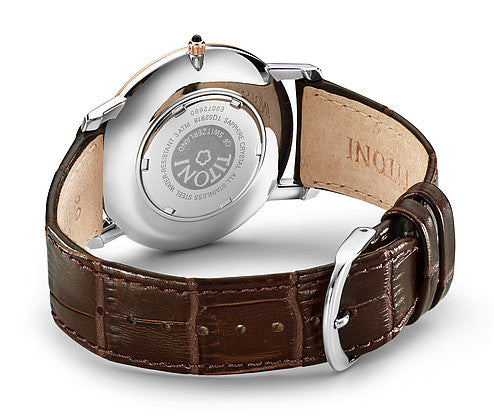 TITONI TQ 52918 SRGST-583 Slenderline Karóra – Image 3