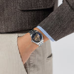 Kép betöltése a Galériamegjelenítőbe, HAMILTON H32215101 Jazzmaster Open Heart Auto Karóra