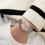 Kép betöltése a Galériamegjelenítőbe, HAMILTON H32215170 Jazzmaster Open Heart Lady Auto Karóra