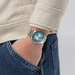Kép betöltése a Galériamegjelenítőbe, HAMILTON H32675141 Jazzmaster Open Heart Auto Karóra