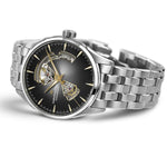 Kép betöltése a Galériamegjelenítőbe, HAMILTON H32705180 Jazzmaster Open Heart Auto Karóra