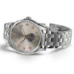 Kép betöltése a Galériamegjelenítőbe, HAMILTON H38411180 Jazzmaster Thinline Small Second Karóra