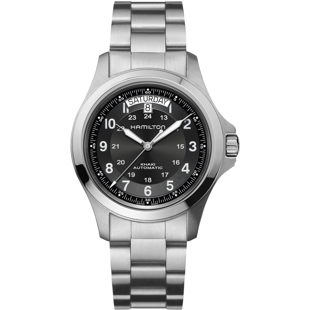 HAMILTON H64455133 Khaki Field King Karóra