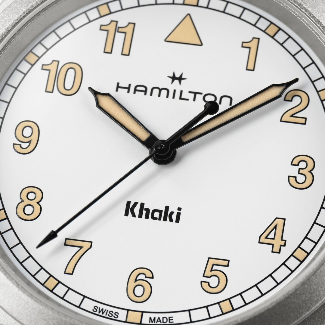 HAMILTON H69401110 Khaki Field Karóra
