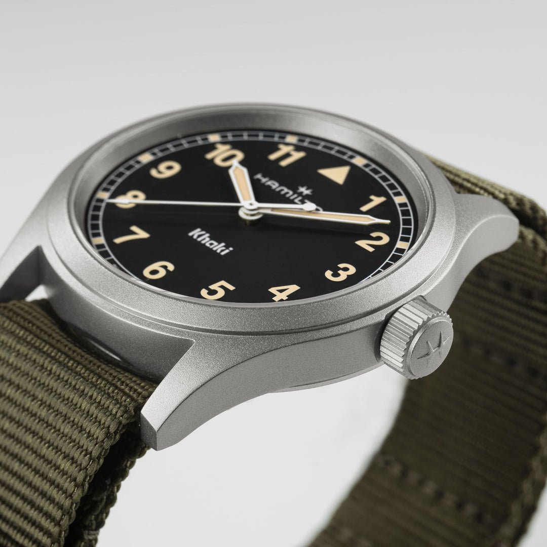 HAMILTON H69401930 Khaki Field Karóra