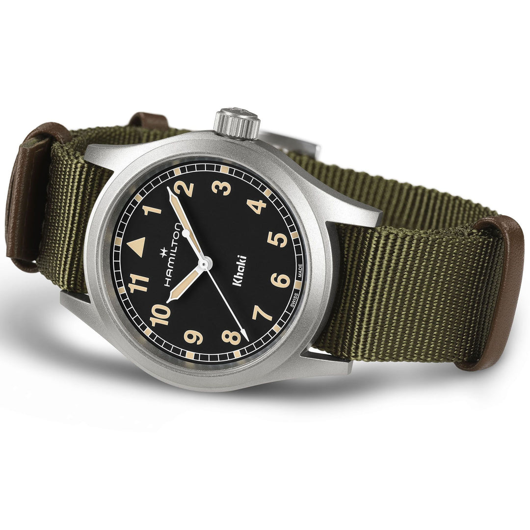 HAMILTON H69401930 Khaki Field Karóra