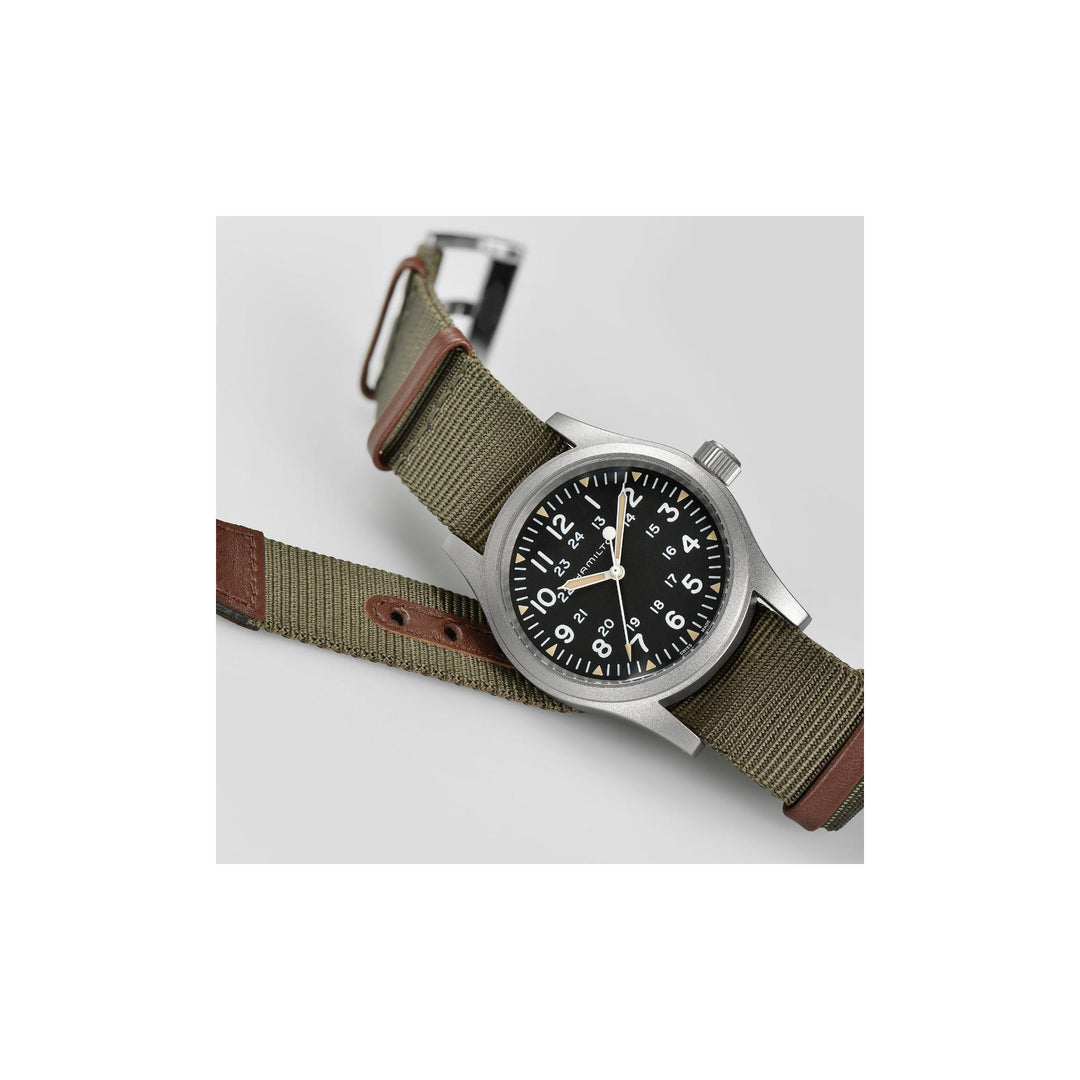 HAMILTON H69439931 Khaki Field Karóra