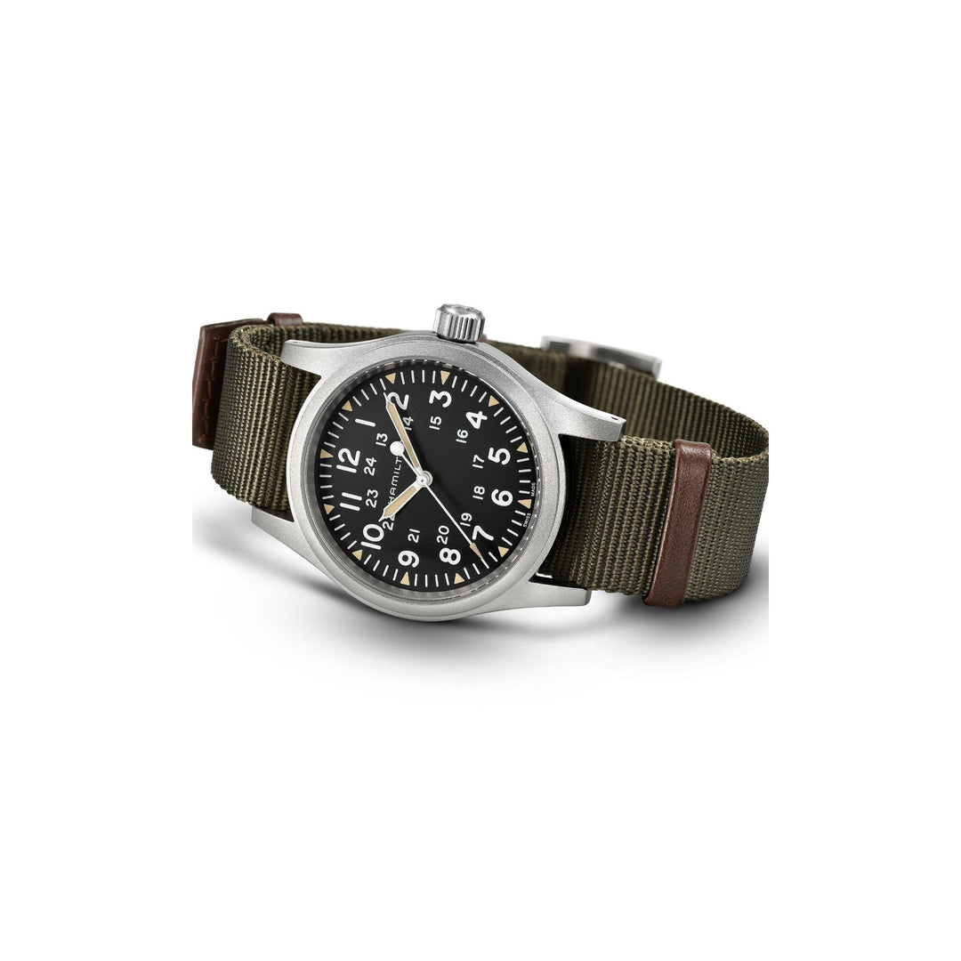 HAMILTON H69439931 Khaki Field Karóra