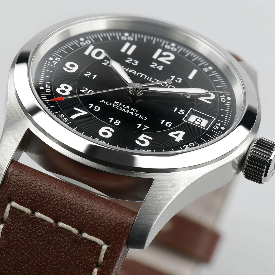 HAMILTON H70455533 Khaki Field Auto Karóra