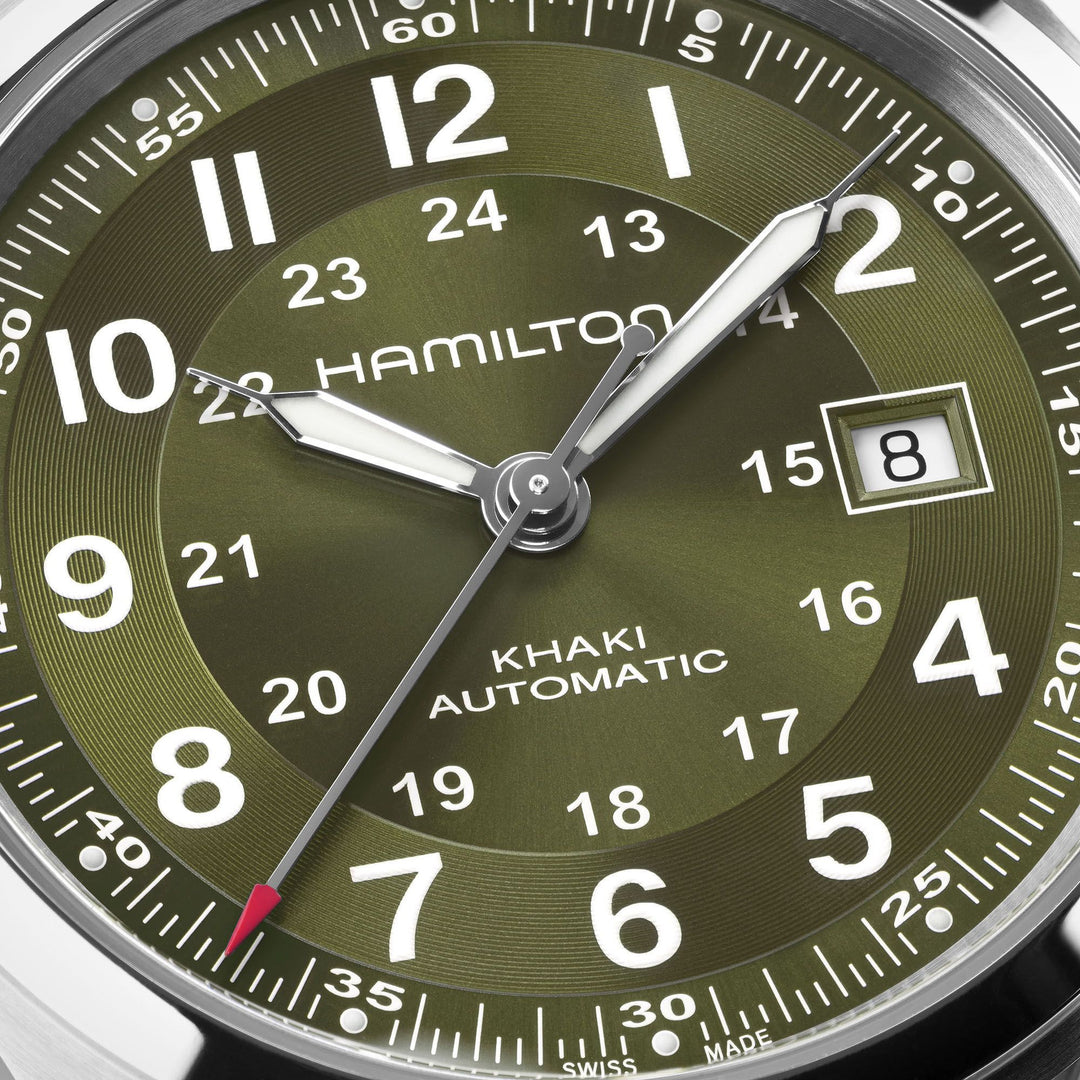 HAMILTON H70605160 Khaki Field Auto Karóra
