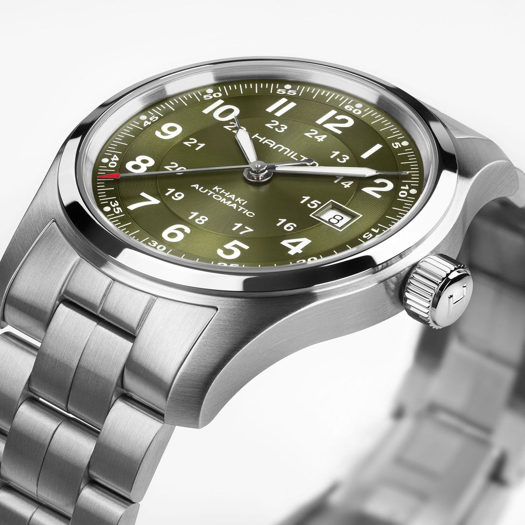 HAMILTON H70605160 Khaki Field Auto Karóra
