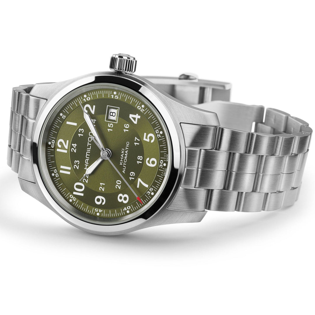HAMILTON H70605160 Khaki Field Auto Karóra