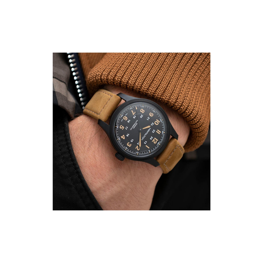 HAMILTON H70665533 Khaki Field Karóra