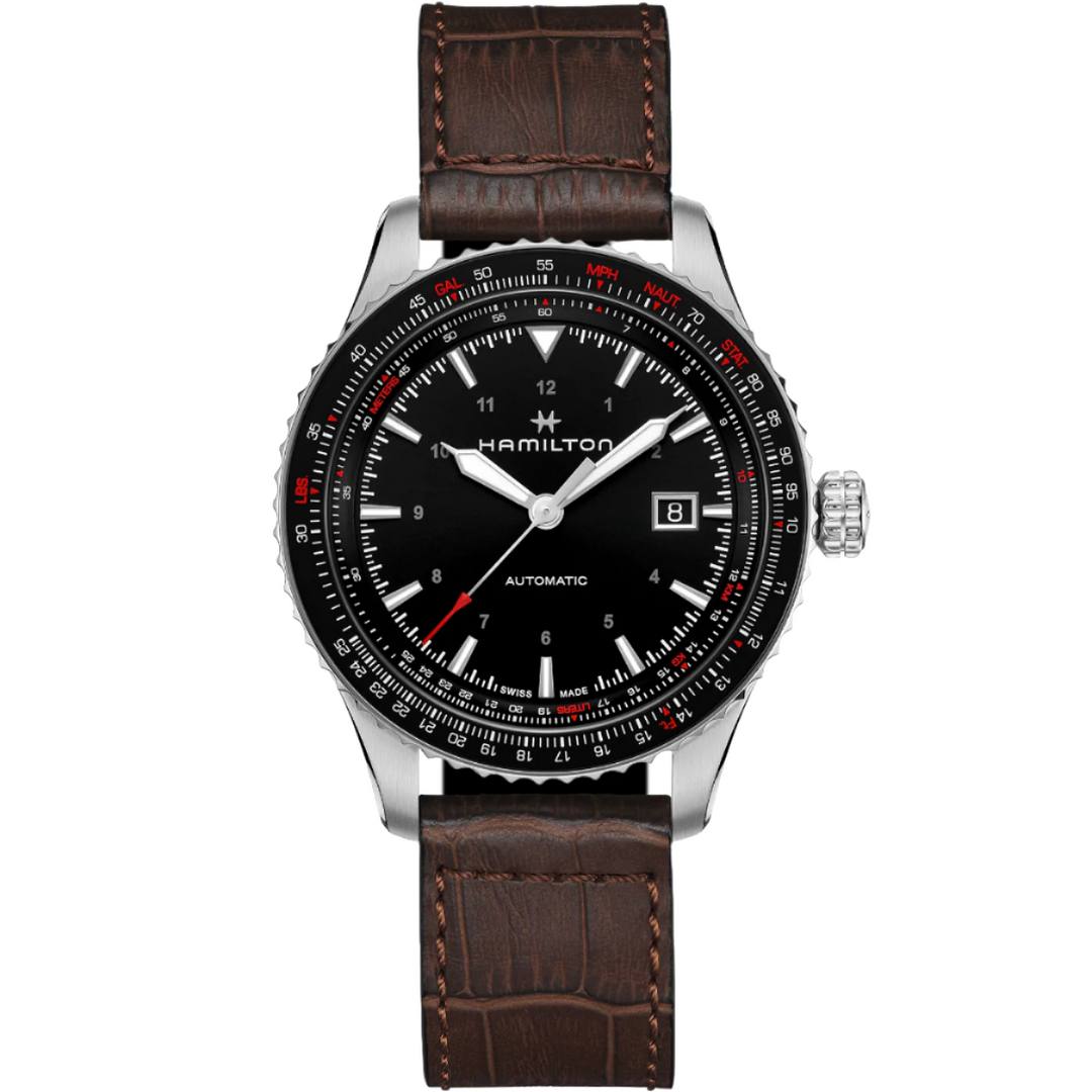 HAMILTON H76615530 Khaki Aviation Khaki Aviation Converter Karóra