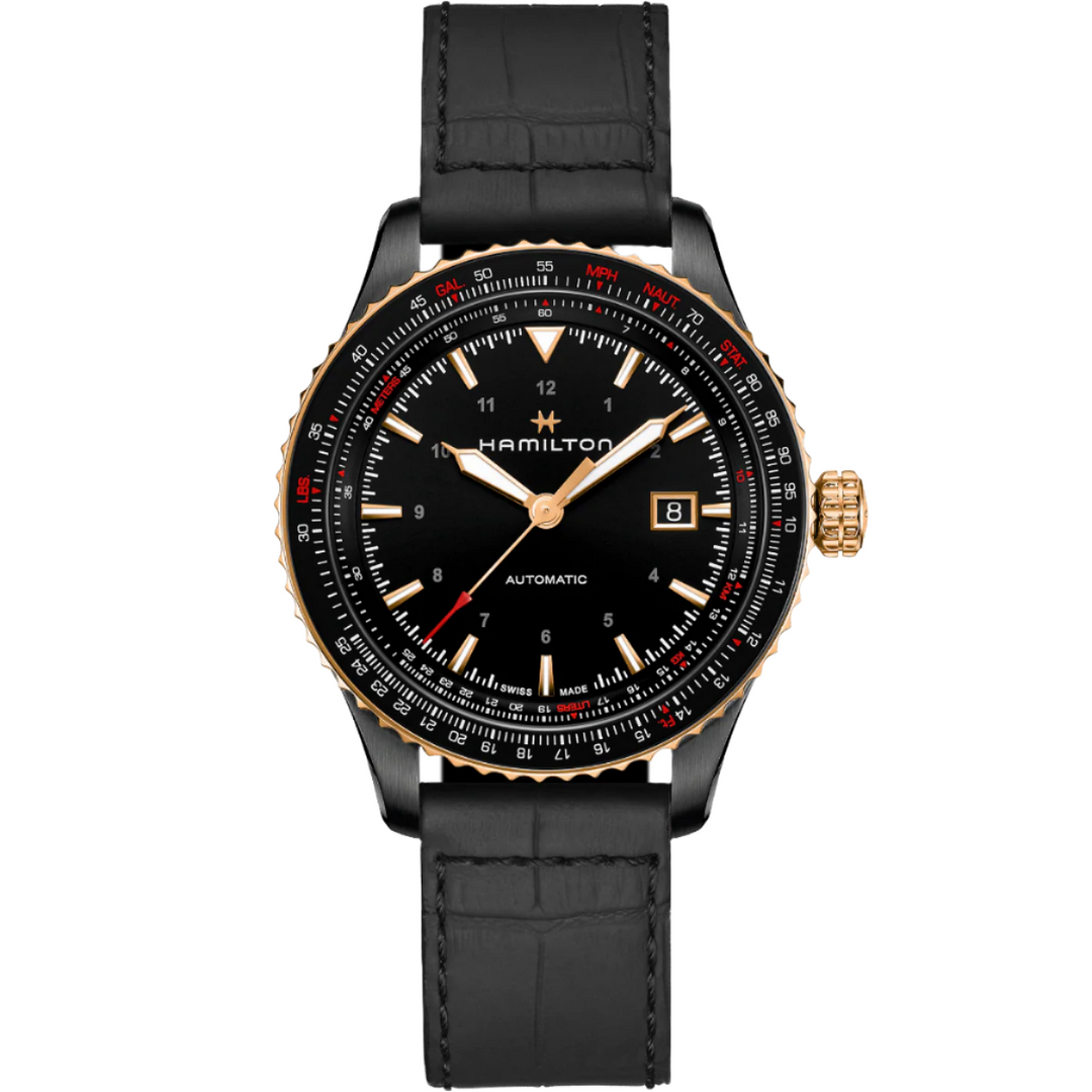 HAMILTON H76635730 Khaki Aviation Khaki Aviation Converter Karóra