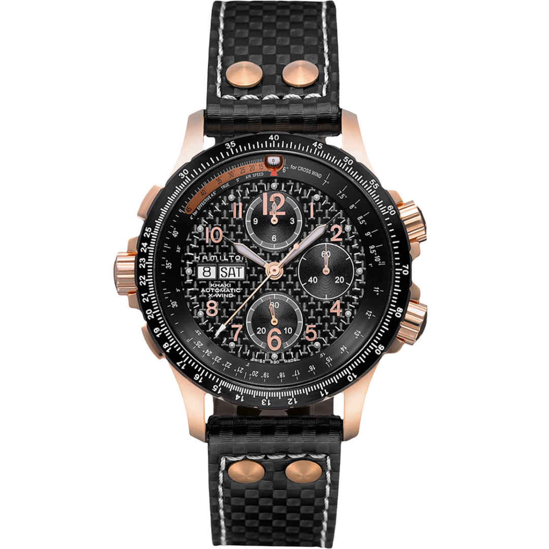 Hamilton H77696793 Khaki Aviation Khaki X-Wind Karóra