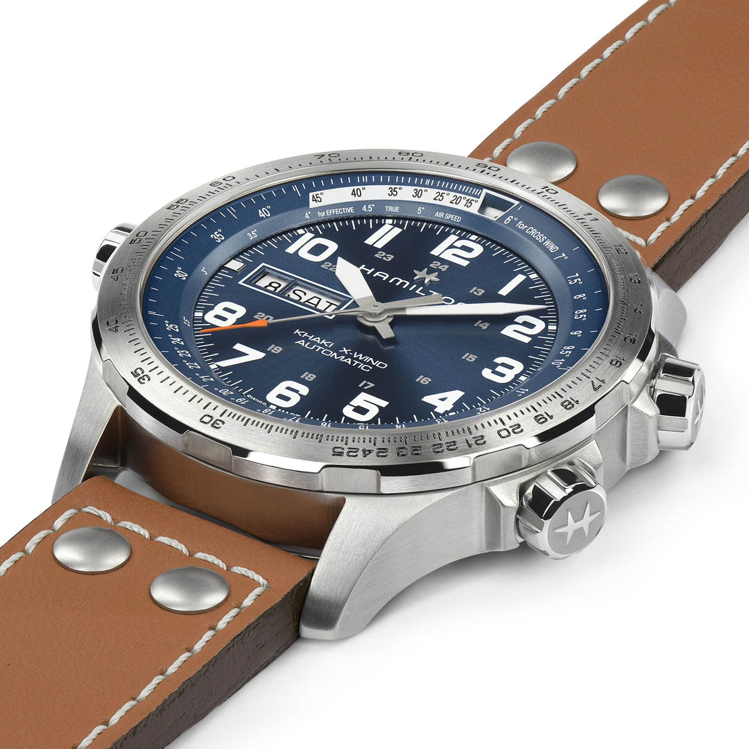 HAMILTON H77765541 Khaki Aviation Khaki X-Wind Karóra