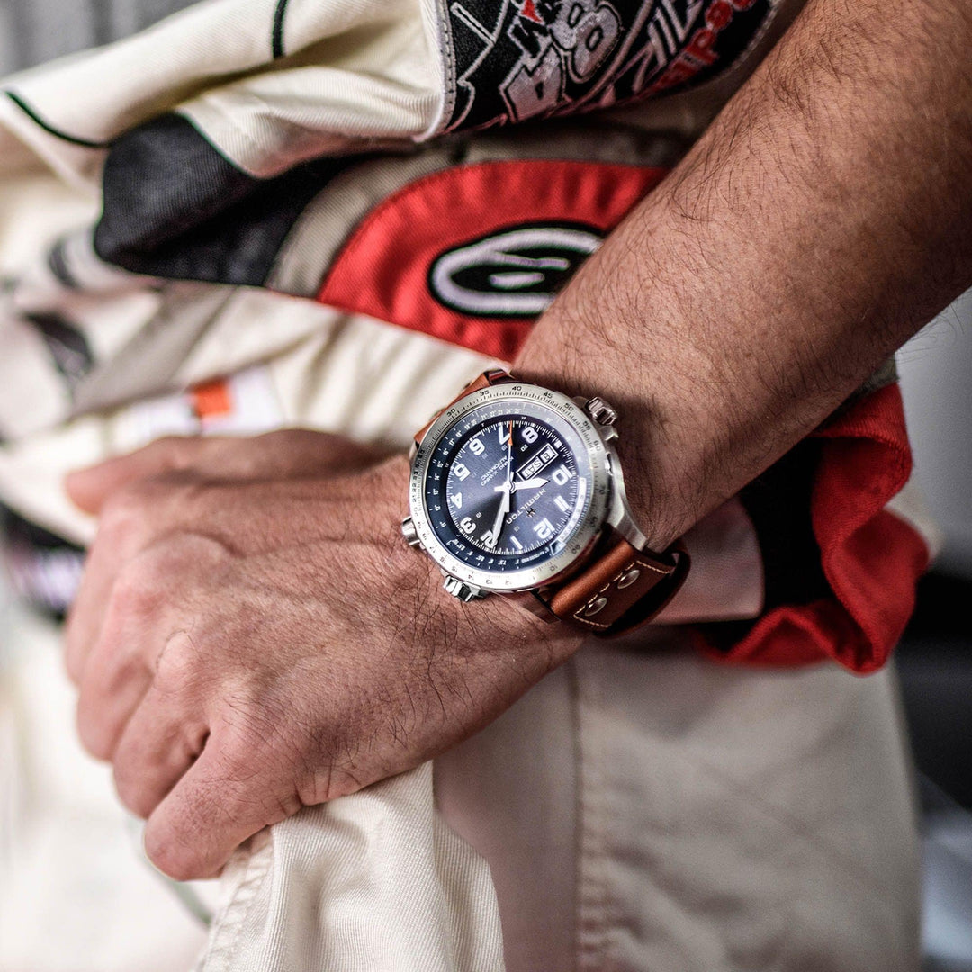 HAMILTON H77765541 Khaki Aviation Khaki X-Wind Karóra