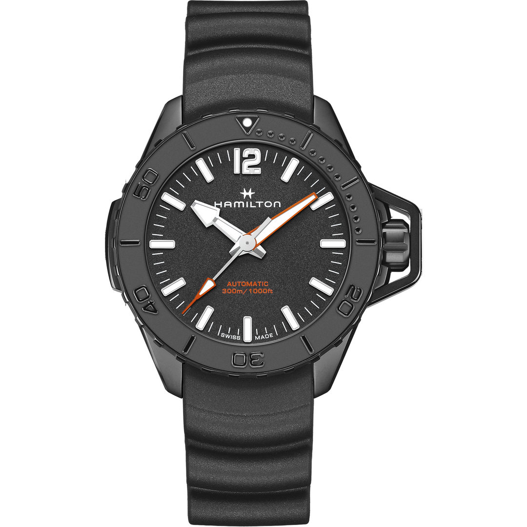 HAMILTON H7785530 Khaki Navy Frogman Karóra