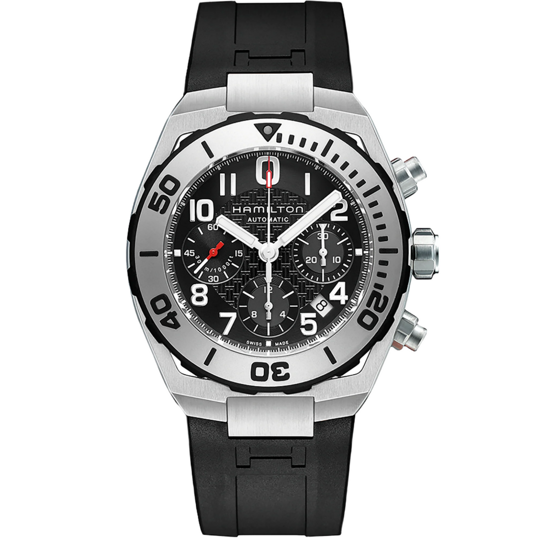 HAMILTON H78716333 Khaki Navy Sub Karóra