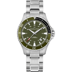 Kép betöltése a Galériamegjelenítőbe, HAMILTON H82375161 Khaki Navy Scuba Auto Karóra