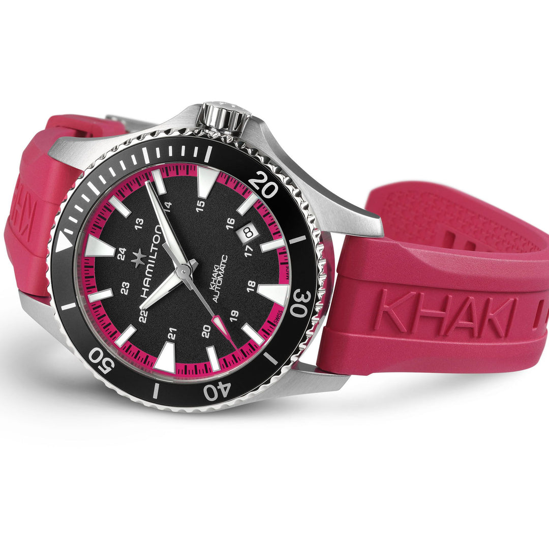 HAMILTON H82395330 Khaki Navy Khaki Scuba Karóra