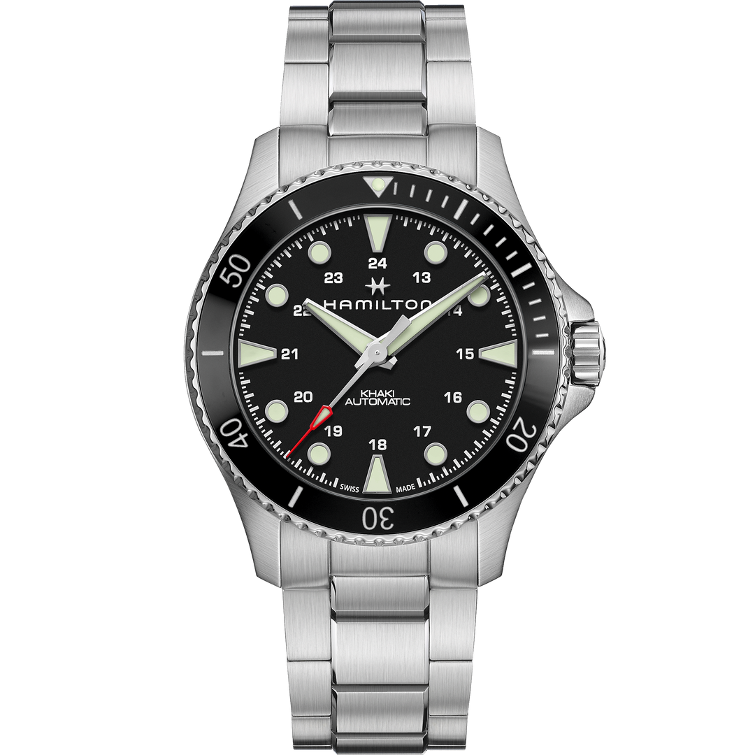 HAMILTON H82515130 Khaki Navy Scuba Auto Karóra