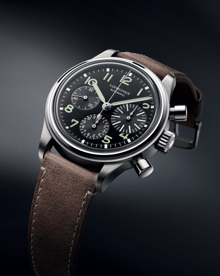 LONGINES L28164532 Avigation BigEye Karóra
