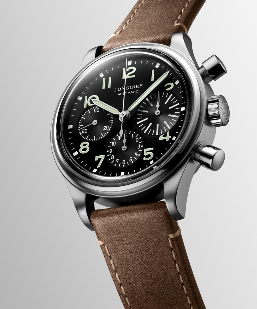 LONGINES L28164532 Avigation BigEye Karóra