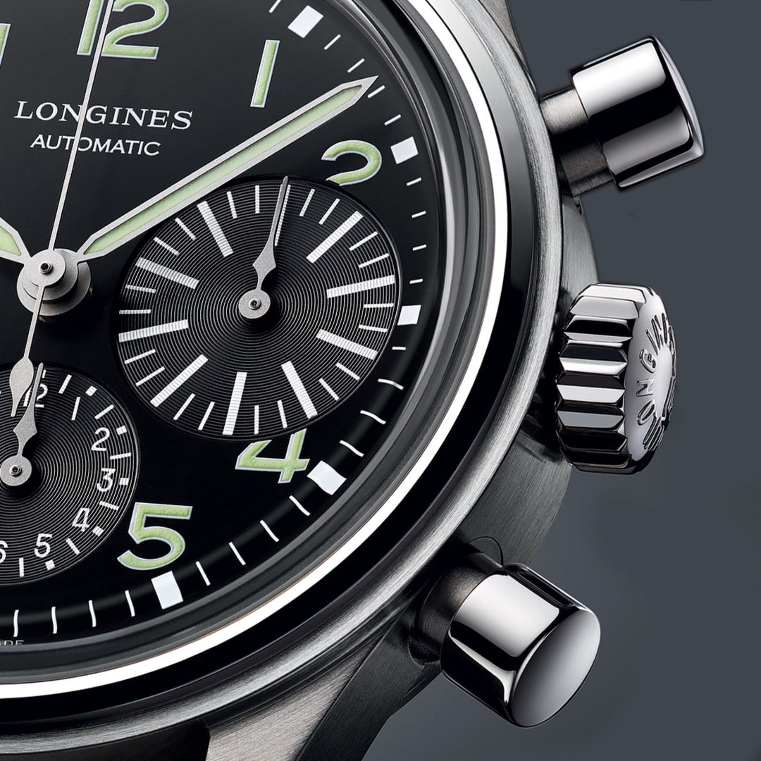 LONGINES L28164532 Avigation BigEye Karóra