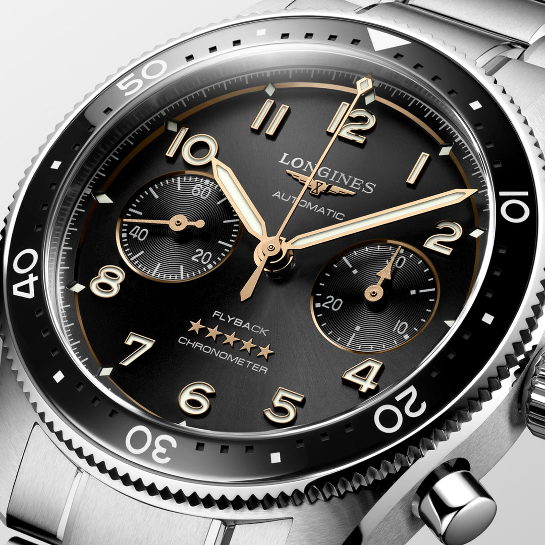 LONGINES L38214536 Spirit Flyback Karóra
