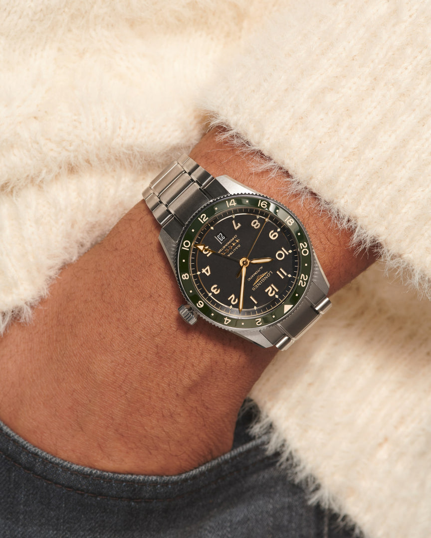 LONGINES L38124636 Spirit Zulu Time Karóra