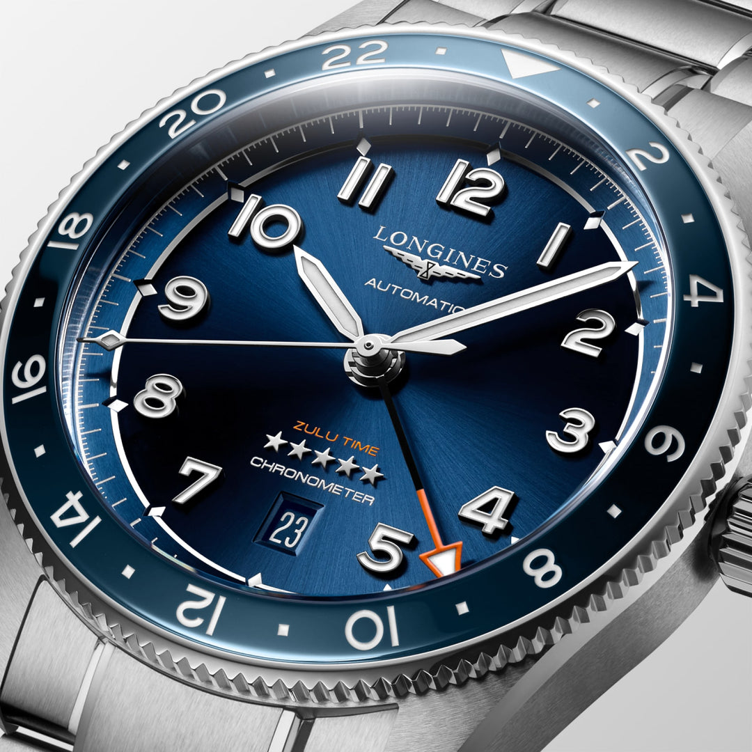 LONGINES L38124936 Spirit Zulu Time Karóra