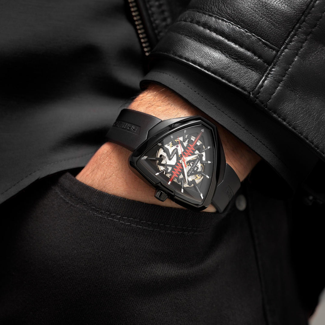 HAMILTON H24535331 Ventura Skeleton Karóra